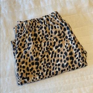 Banana Republic Hayden Leopard Print Pants